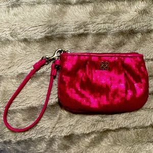 Limited Edition Coach Sequin Wristlet